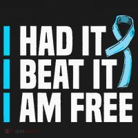 Cancer I Had It I Beat It Im Free Prostate Cancer Survivor T-Shirt thumb 7