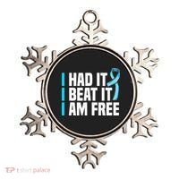 Cancer I Had It I Beat It Im Free Prostate Cancer Survivor Ornament thumb 0