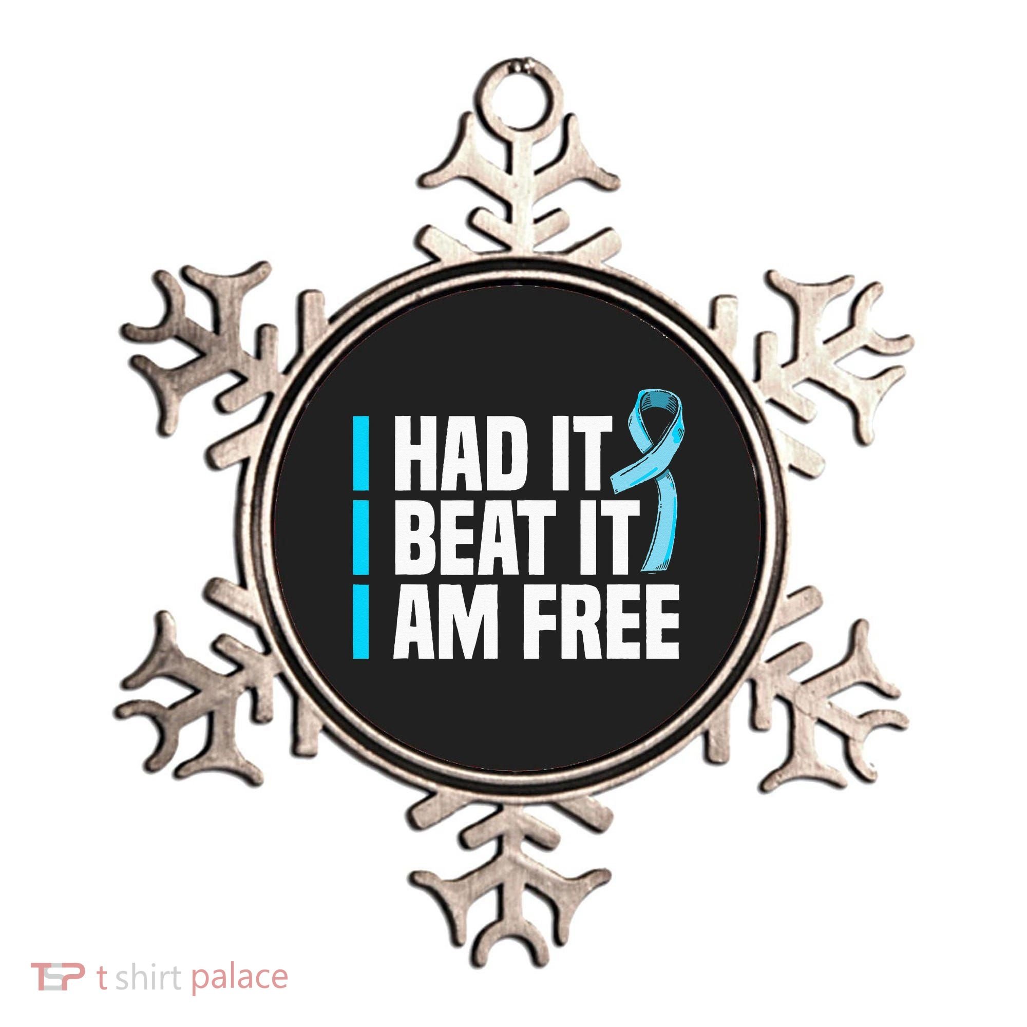Cancer I Had It I Beat It Im Free Prostate Cancer Survivor Ornament