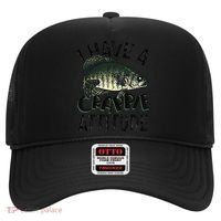 Cool I Have Crappie Attitude Gift Women Funny Fishing Hat thumb 0