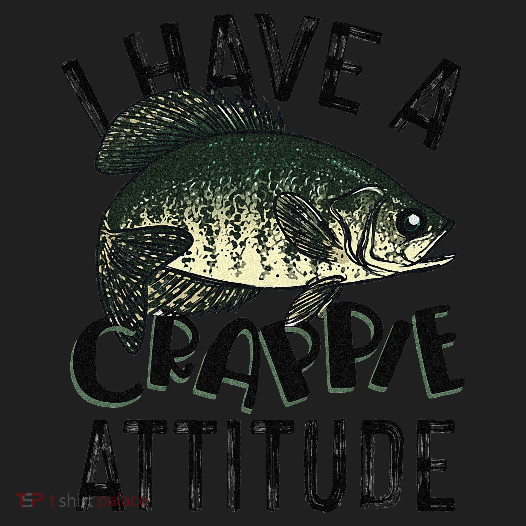 Cool I Have Crappie Attitude Gift Women Funny Fishing Hat
