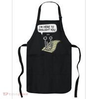 Clippy I'm Here To Gaslight You Good S Black Apron thumb 0