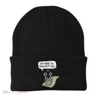 Clippy I'm Here To Gaslight You Good S Black Beanie thumb 0