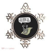 Clippy I'm Here To Gaslight You Good S Black Ornament thumb 0