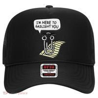 Clippy I'm Here To Gaslight You Good S Black Hat thumb 0