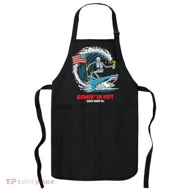 Comin In Hot Cove Surf Co Apron