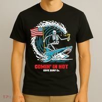 Comin In Hot Cove Surf Co T-Shirt thumb 3