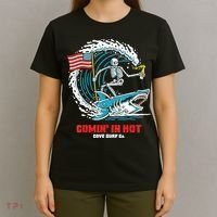 Comin In Hot Cove Surf Co T-Shirt thumb 4