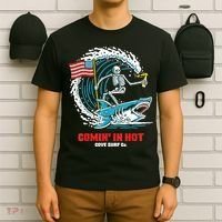 Comin In Hot Cove Surf Co T-Shirt thumb 6