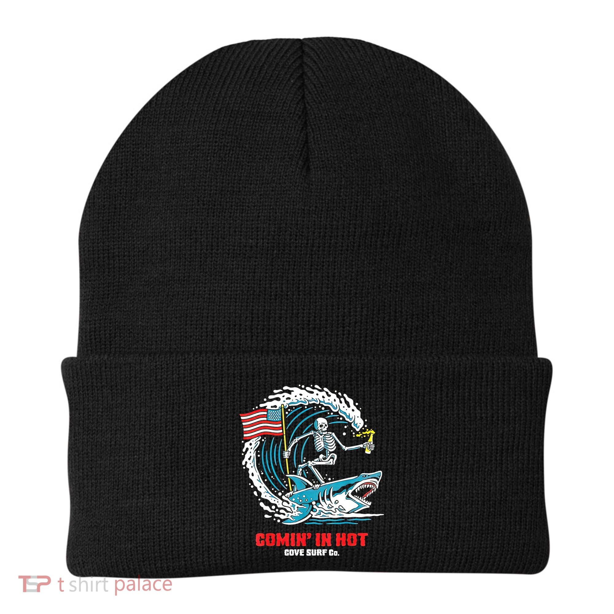 Comin In Hot Cove Surf Co Beanie