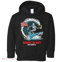 Comin In Hot Cove Surf Co Toddler Hoodie thumb 0