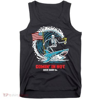 Comin In Hot Cove Surf Co Tank Top