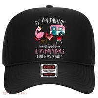 Camper If I'm Drunk It's My Camping Friends Fault Hat thumb 0