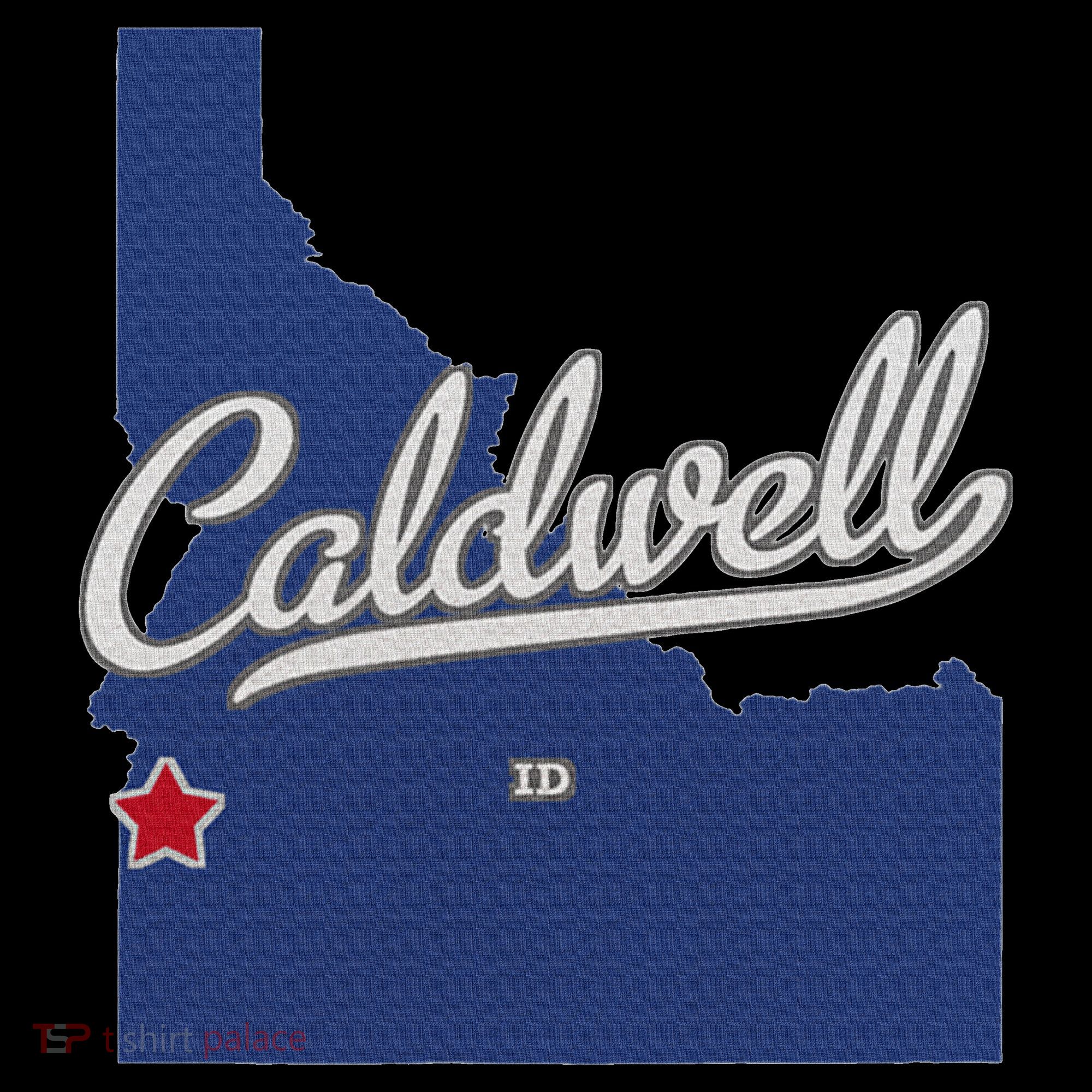 Caldwell Idaho Id Map Doggie Tank