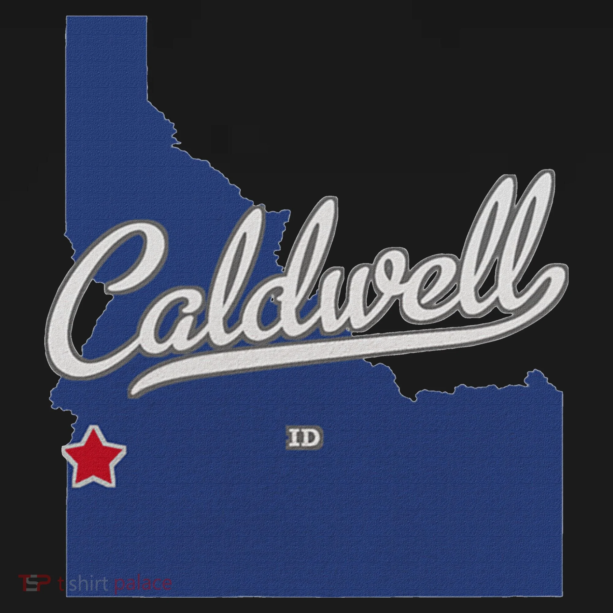 Caldwell Idaho Id Map Doggie Tank