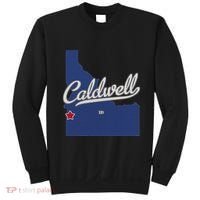 Caldwell Idaho Id Map Sweatshirt thumb 0