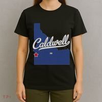 Caldwell Idaho Id Map T-Shirt thumb 4