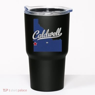 Caldwell Idaho Id Map Tumbler