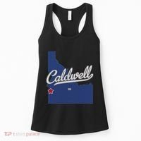Caldwell Idaho Id Map Women's Tank Top thumb 0