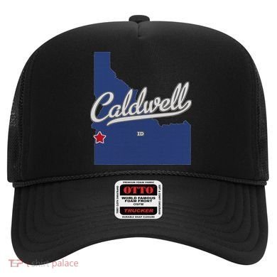 Caldwell Idaho Id Map Hat