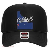 Caldwell Idaho Id Map Hat thumb 0