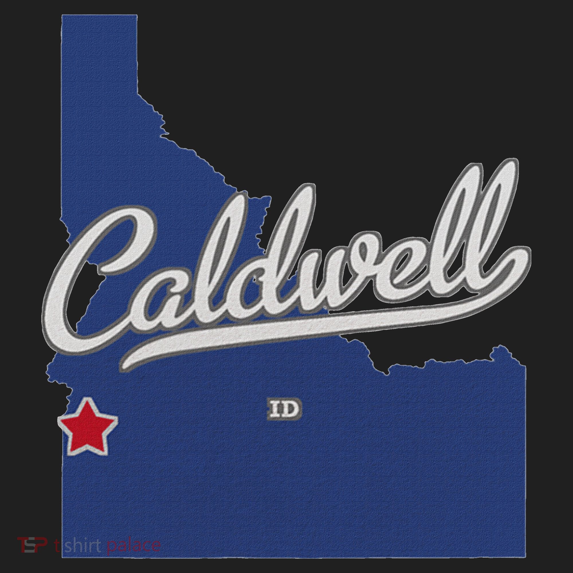 Caldwell Idaho Id Map Hat