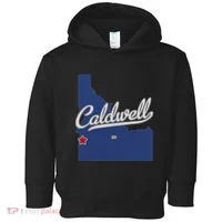 Caldwell Idaho Id Map Toddler Hoodie thumb 0