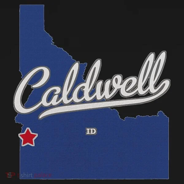 Caldwell Idaho Id Map Toddler Hoodie