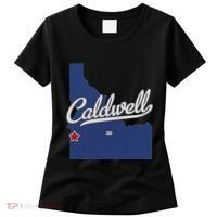 Caldwell Idaho Id Map Women's T-Shirt thumb 0