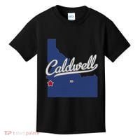 Caldwell Idaho Id Map Kids T-Shirt thumb 0
