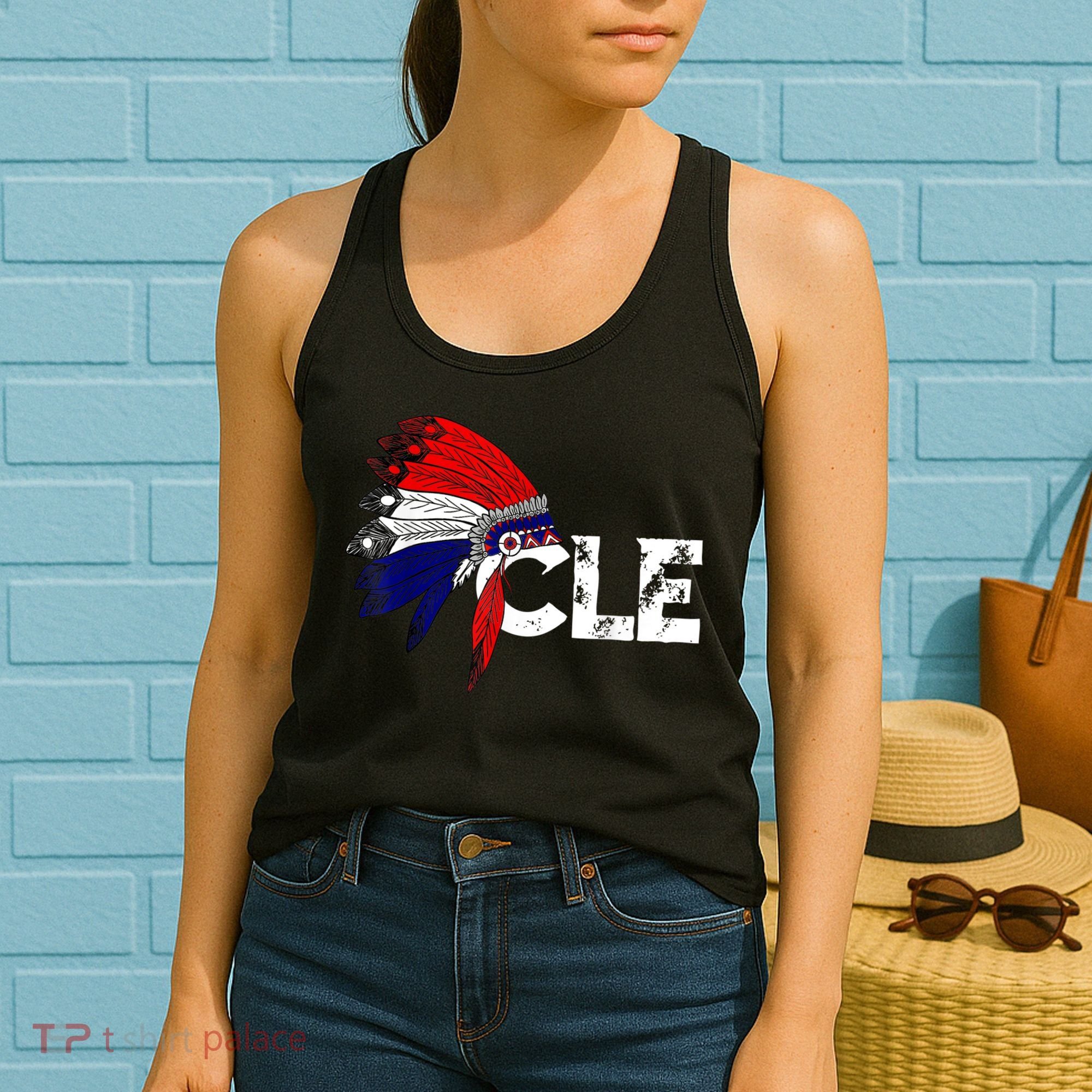 Cleveland Iroqios Indian Tribe TShirt For Men Women Kids Women's Tank Top