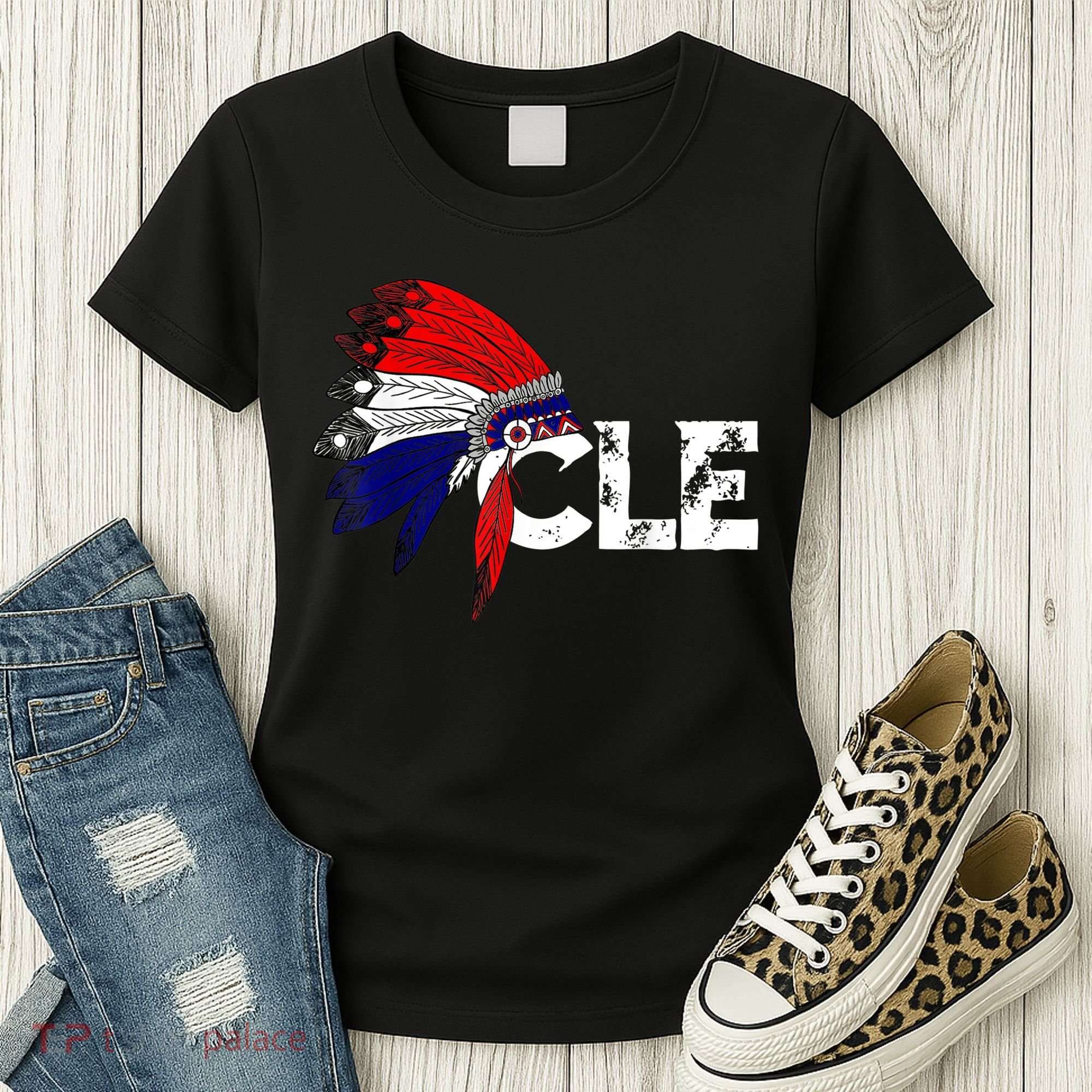 Cleveland Iroqios Indian Tribe TShirt For Men Women Kids Women's T-Shirt
