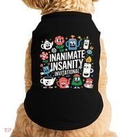 Creator Ink Inanimate Insanity Black And White Doggie Tank thumb 0