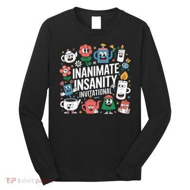 Creator Ink Inanimate Insanity Black And White Long Sleeve Shirt