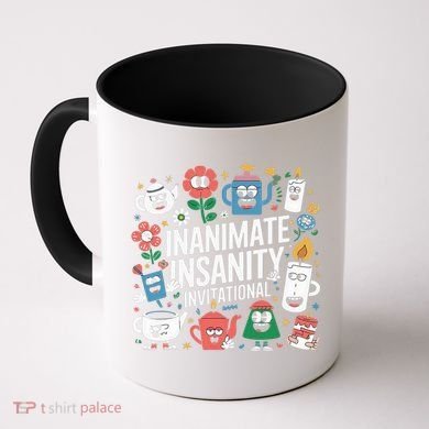 Creator Ink Inanimate Insanity Black And White Coffee Mug