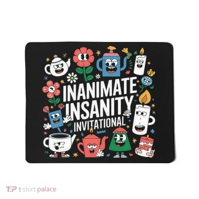 Creator Ink Inanimate Insanity Black And White Mousepad