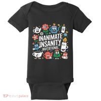 Creator Ink Inanimate Insanity Black And White Baby Bodysuit thumb 0