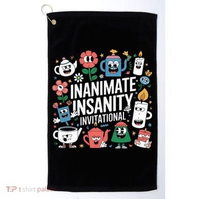 Creator Ink Inanimate Insanity Black And White Golf Towel