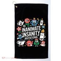Creator Ink Inanimate Insanity Black And White Golf Towel thumb 0
