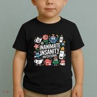 Creator Ink Inanimate Insanity Black And White Toddler T-Shirt thumb 2