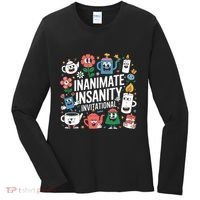 Creator Ink Inanimate Insanity Black And White Women's Long Sleeve Shirt thumb 0