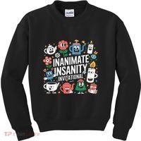Creator Ink Inanimate Insanity Black And White Kids Sweatshirt thumb 0