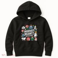 Creator Ink Inanimate Insanity Black And White Kids Hoodie thumb 0