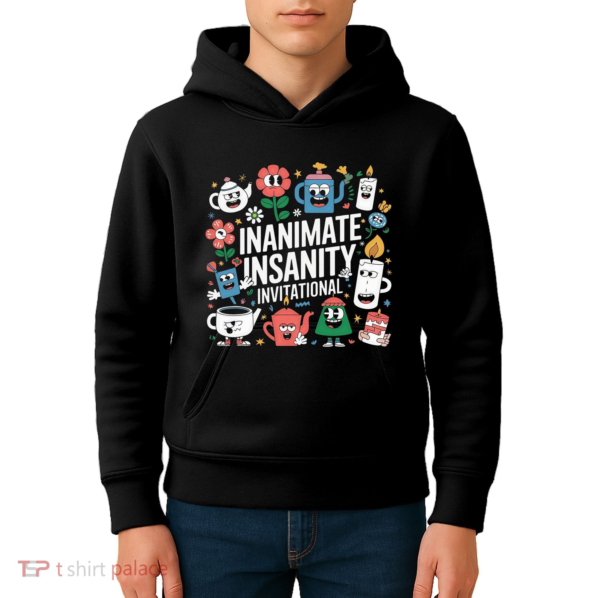 Creator Ink Inanimate Insanity Black And White Kids Hoodie