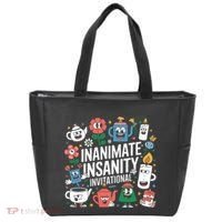 Creator Ink Inanimate Insanity Black And White Tote Bag thumb 0