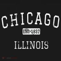 Chicago Illinois IL Vintage T-Shirt thumb 7