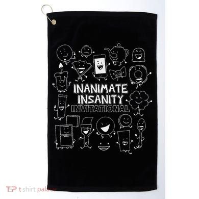 Creator Ink Inanimate Insanity Black And White Matching Golf Towel