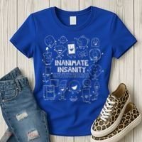 Creator Ink Inanimate Insanity Black And White Matching Women's T-Shirt thumb 3
