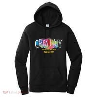 Creativity Is Intelligence Having Fun Artist Drawing Arts Women's Hoodie thumb 0