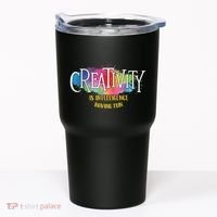 Creativity Is Intelligence Having Fun Artist Drawing Arts Tumbler thumb 0
